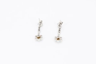 Pendientes de Oro Combinado 18k Quickgold