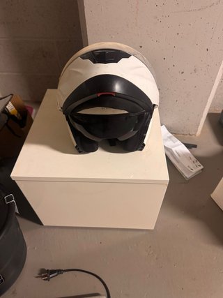 Casco de Moto Modular Blanco