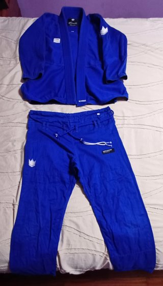 Kimono Jiu Jitsu Kingz Azul Talla M4