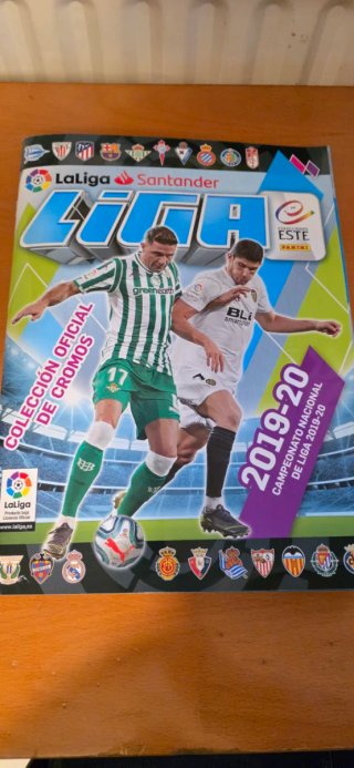 Álbum Panini Liga Santander 2019-20 Completo