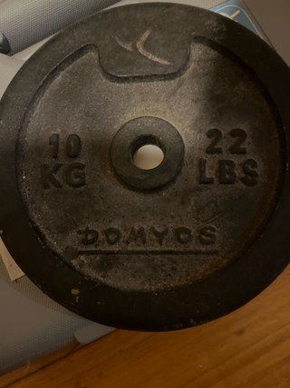 Disco de pesas Domyos 10kg