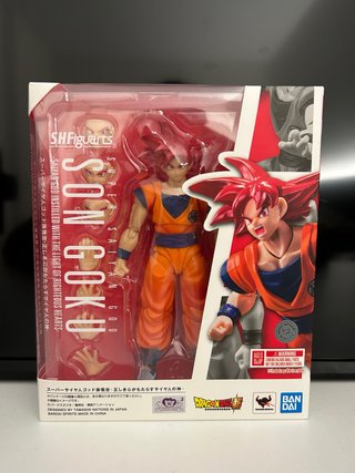 Figura SH Figuarts Son Goku Super Saiyan God