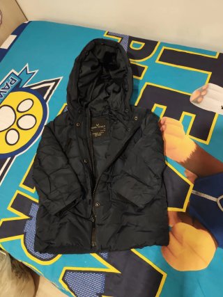 Chaqueta Azul marino Zara Girls-Talla 110 cm.