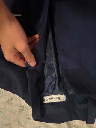 Chaqueta de traje azul Juanyuan