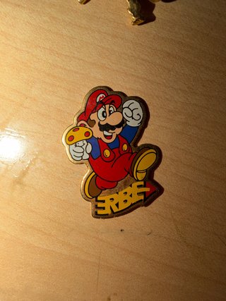 Pin Vintage Super Mario Erbe
