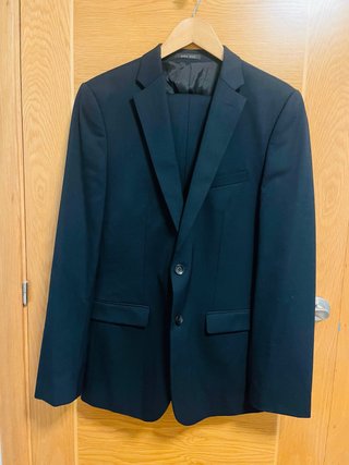 Traje Zara Azul Marino Talla 48