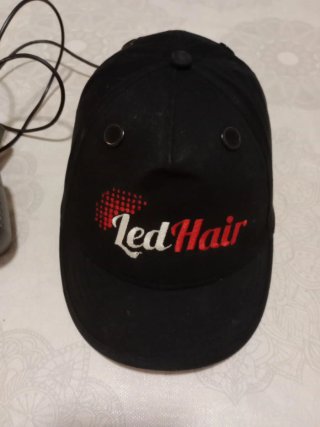 Gorra Anagen LedHair Negra