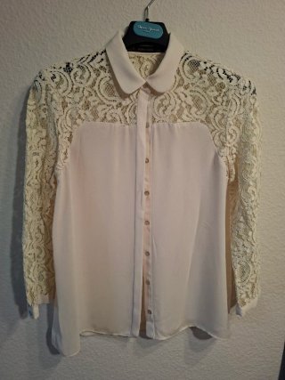 Camisa de Guipur Zara