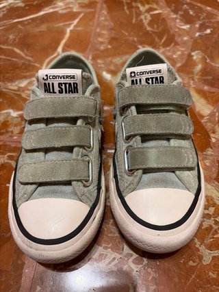 Zapatillas Converse Verde Agua Talla 28