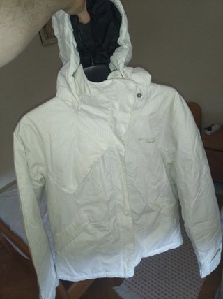 Abrigo Columbia Titanium Blanco