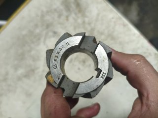 Fresa de mecanizado HSS 63 x 40 mm