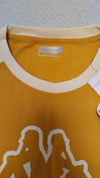 Sudadera Kappa Amarilla Nueva