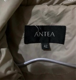 Abrigo Antea Beige Talla 42