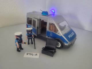 Vehículo blindado de Policía Playmobil