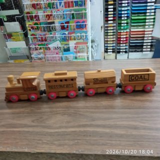 Tren de Juguete de Madera