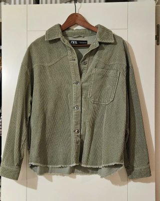 Cazadora Zara Verde