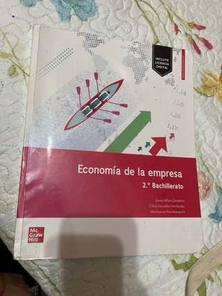 Economía de la empresa, 2 bachillerato