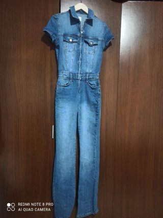 Mono Largo Vaquero Azul