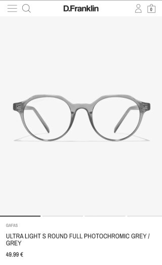 Gafas Fotocromáticas D. Franklin