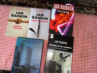 Coleccion libros Ian rankin.saga rebus