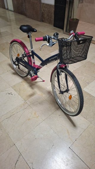 Bicicleta de Paseo B'Twin 24 pulgadas