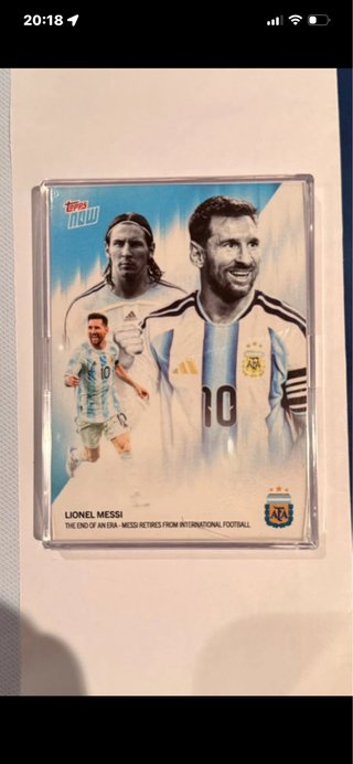 Carta Topps Now Lionel Messi