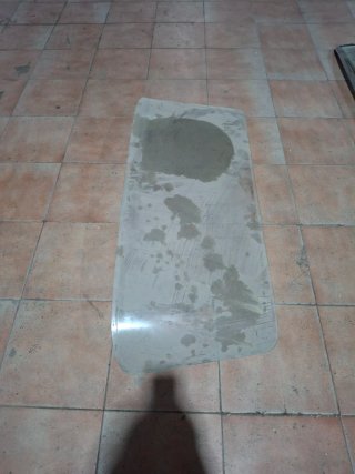 Luna trasera para Seat 124