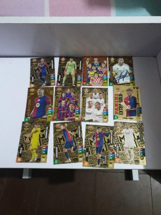 Lote 11 Cartas Adrenalyn 2024-2025