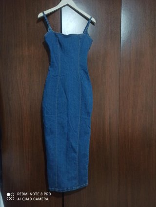 Vestido vaquero largo