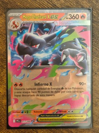 Carta Pokémon Mega Charizard X EX
