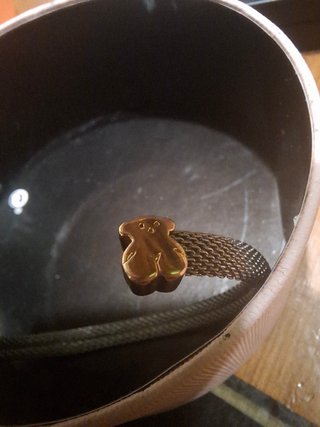 Pulsera Tous de Acero y Oro 18k