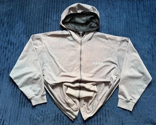 Sudadera Adidas Vintage Zip Hoodie Gris...