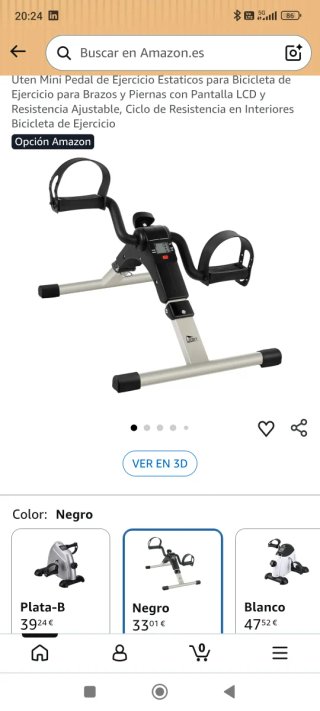 Mini Bicicleta Estática Uten