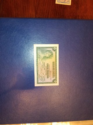 Billete de 5 Pesetas Banco de España