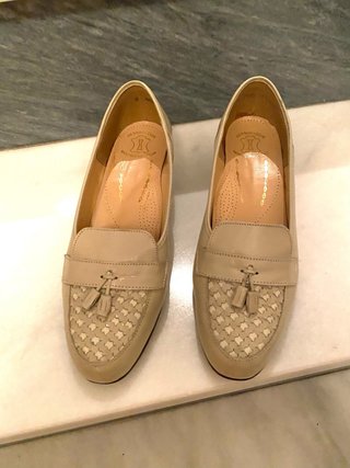 Mocasines Beige Talla 38