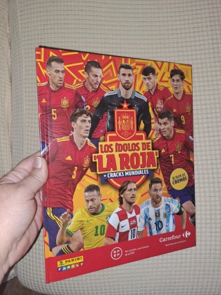 Álbum de cromos Los Ídolos de la Roja