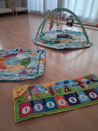 Set de 3 Mantas Sensoriales y Musicales