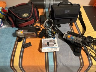 2 Cámaras de video Sony Handycam HI8 y 8