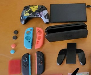 Consola Nintendo Switch con accesorios