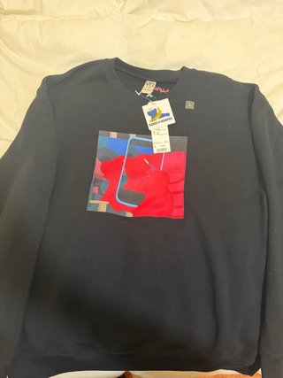 Jersey KAWS x Uniqlo Negro Talla L