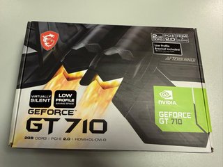 Tarjeta Gráfica MSI NVIDIA GeForce GT 710 2GB