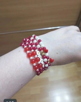 Conjunto de 5 Pulseras Elásticas de 19 cm