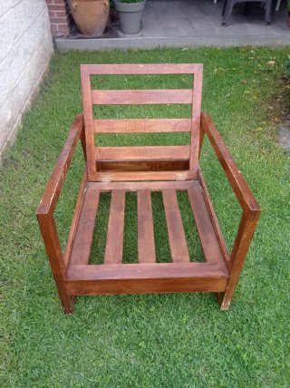 Dondola in legno IKEA