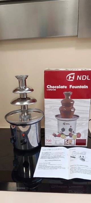 Fuente de Chocolate NDL 3 Niveles