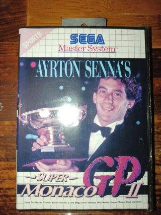 Ayrton Senna's Super Monaco GP II per Master System