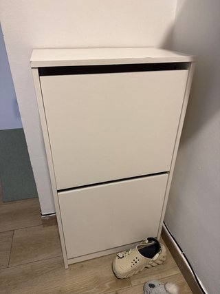 Zapatero Blanco para 8 Pares