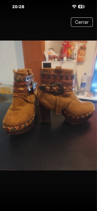 Botines Marrones Talla 36