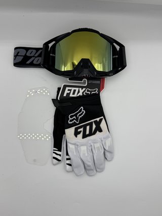 Gafas 100% y Guantes Fox Nuevos 32