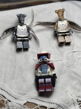 Lote de 3 figuras LEGO Star Wars