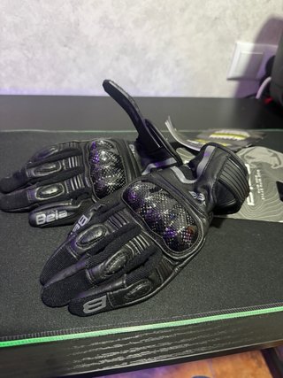 Guantes de moto Bela negros